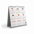 Canada Half Year Calendar showing 6-month grid with Canadian holidays marked